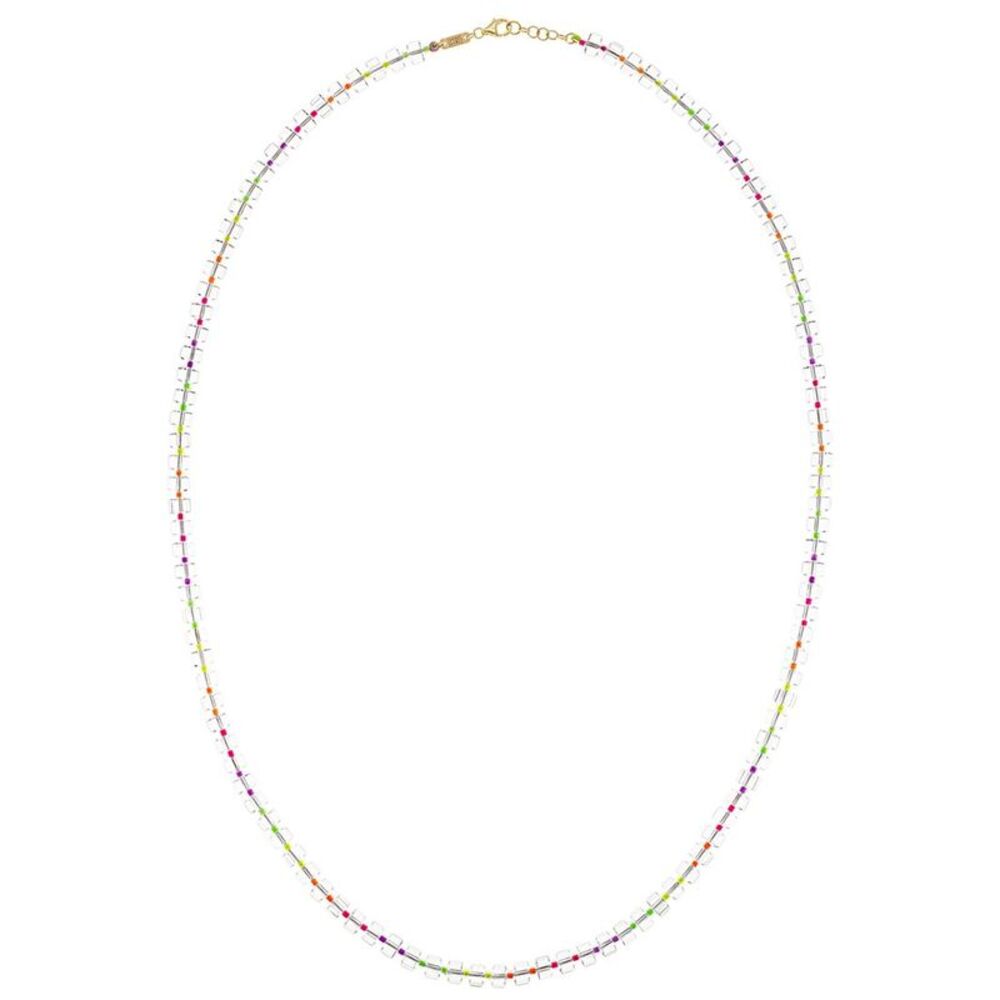 Bea Bongiasca Wow 9K & Silver 256.80 Ct. Tw. Rock Crystal Beaded Necklace